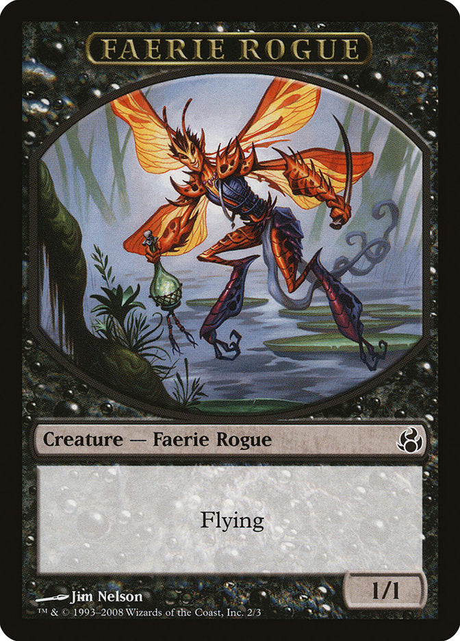 Faerie Rogue Token [Morningtide Tokens] | Clutch Gaming