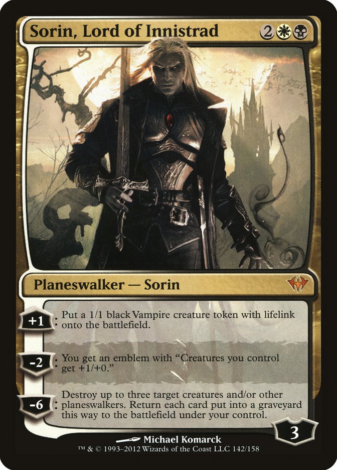 Sorin, Lord of Innistrad [Dark Ascension] | Clutch Gaming