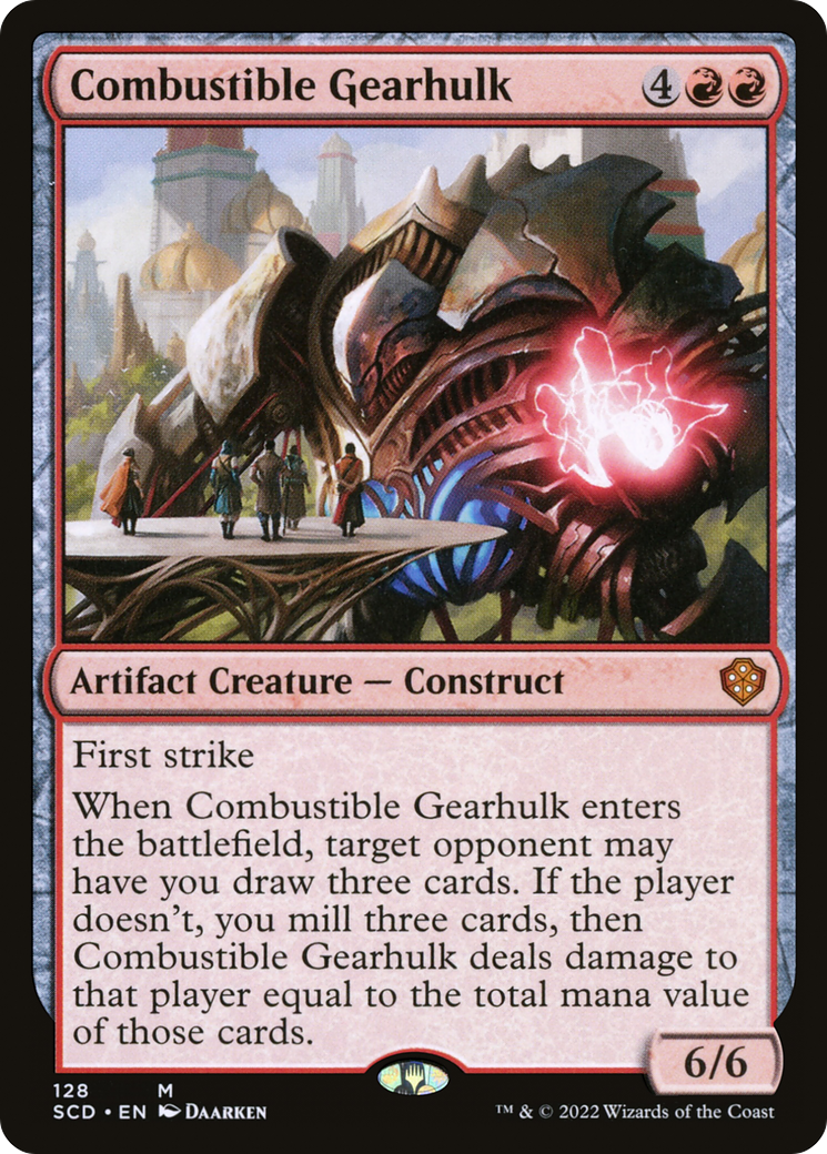 Combustible Gearhulk [Starter Commander Decks] | Clutch Gaming