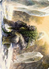 Svella, Ice Shaper Art Card (Gold-Stamped Signature) [Kaldheim Art Series] | Clutch Gaming