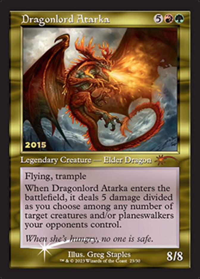 Dragonlord Atarka [30th Anniversary Promos] | Clutch Gaming