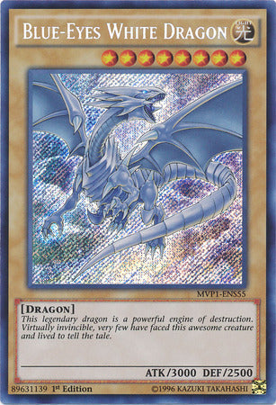 Blue-Eyes White Dragon [MVP1-ENS55] Secret Rare | Clutch Gaming