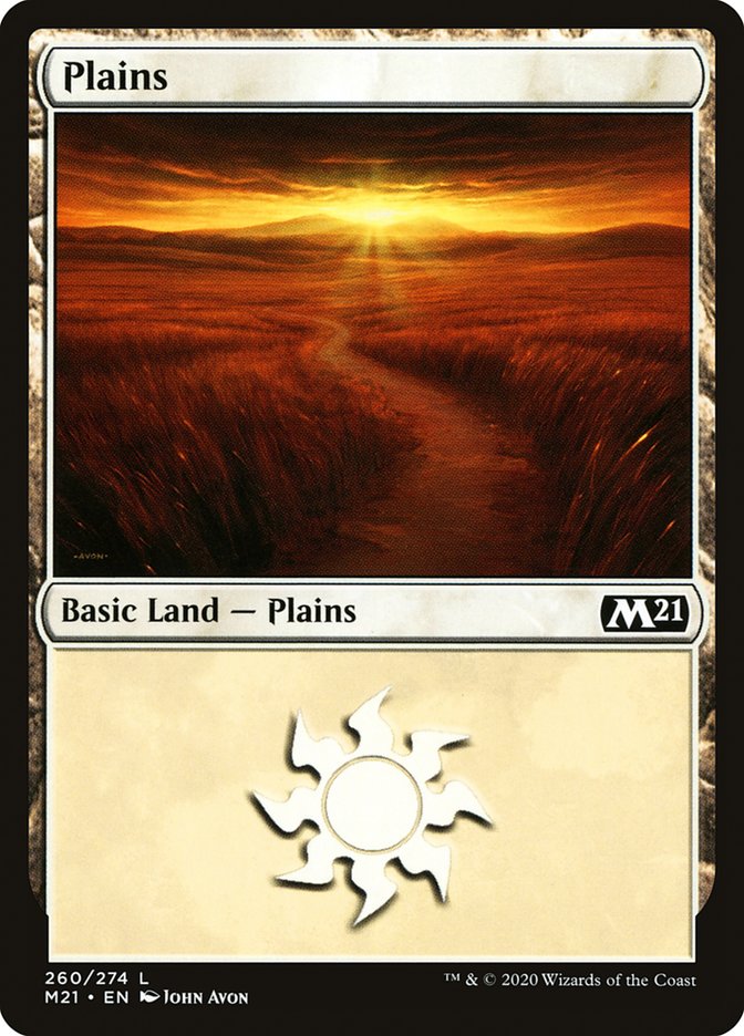 Plains (260) [Core Set 2021] | Clutch Gaming