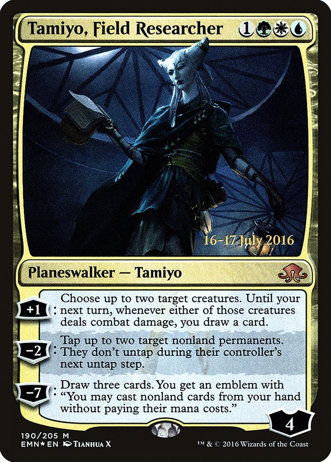 Tamiyo, Field Researcher [Eldritch Moon Prerelease Promos] | Clutch Gaming