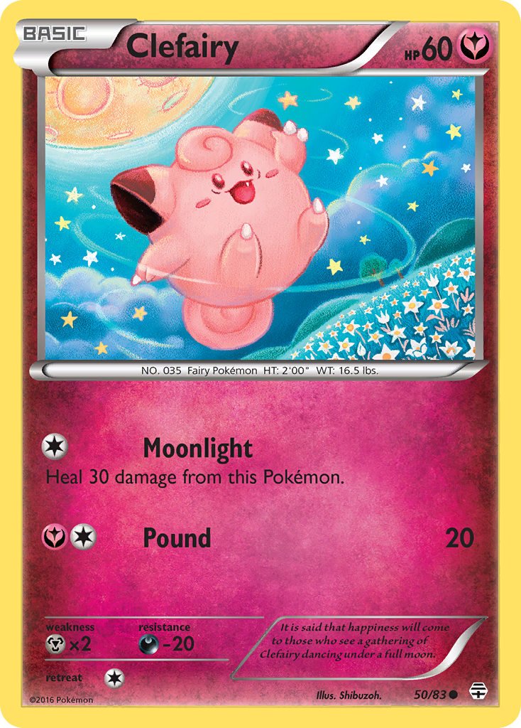 Clefairy (50/83) [XY: Generations] | Clutch Gaming