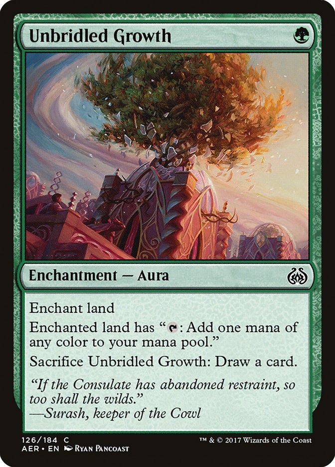 Unbridled Growth [Aether Revolt] | Clutch Gaming