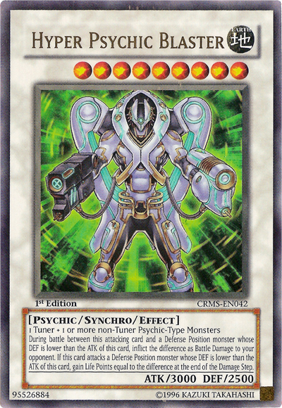 Hyper Psychic Blaster [CRMS-EN042] Ultra Rare | Clutch Gaming