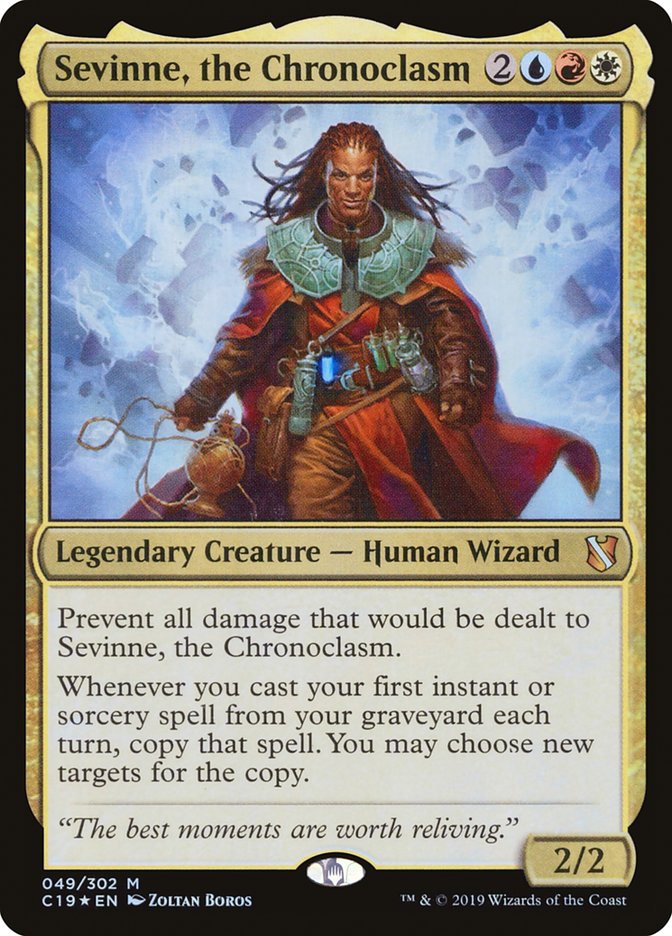 Sevinne, the Chronoclasm [Commander 2019] | Clutch Gaming