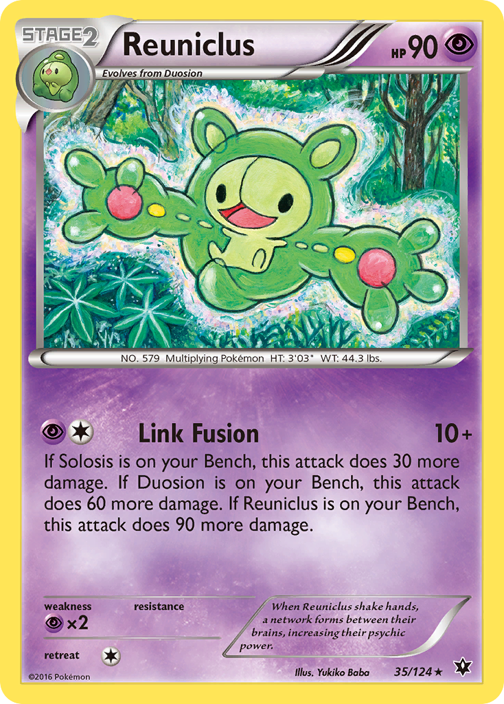 Reuniclus (35/124) [XY: Fates Collide] | Clutch Gaming