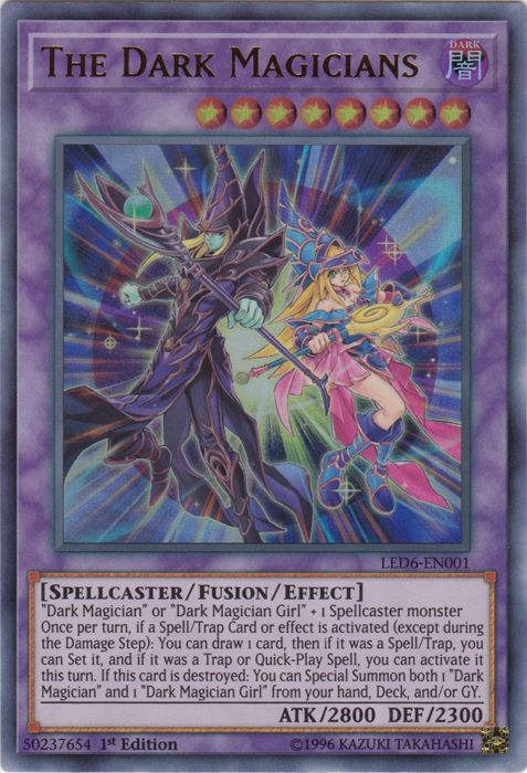 The Dark Magicians [LED6-EN001] Ultra Rare | Clutch Gaming