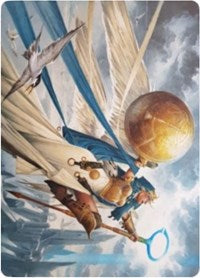 Linvala, Shield of Sea Gate Art Card [Zendikar Rising Art Series] | Clutch Gaming