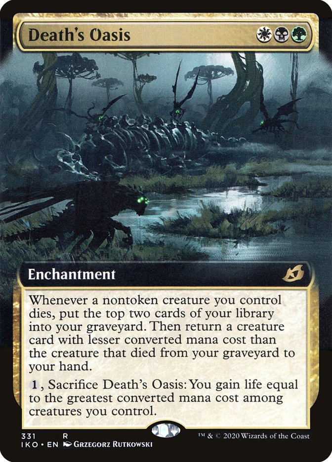 Death's Oasis (Extended Art) [Ikoria: Lair of Behemoths] | Clutch Gaming