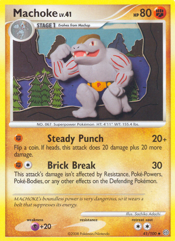 Machoke (41/100) [Diamond & Pearl: Stormfront] | Clutch Gaming