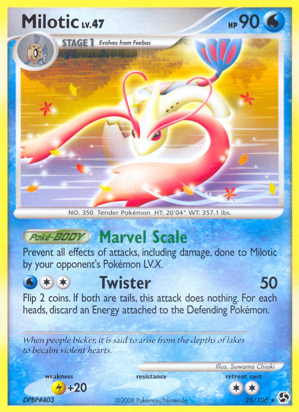 Milotic (25/106) [Diamond & Pearl: Great Encounters] | Clutch Gaming