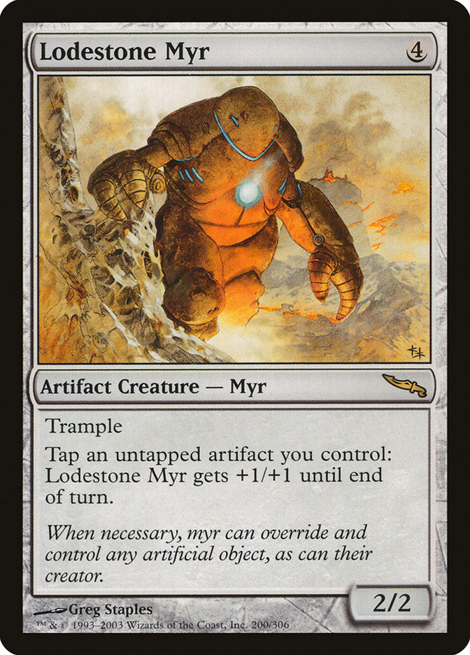 Lodestone Myr [Mirrodin] | Clutch Gaming