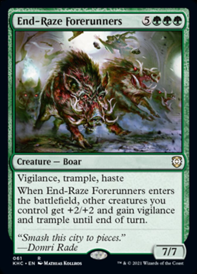 End-Raze Forerunners [Kaldheim Commander] | Clutch Gaming