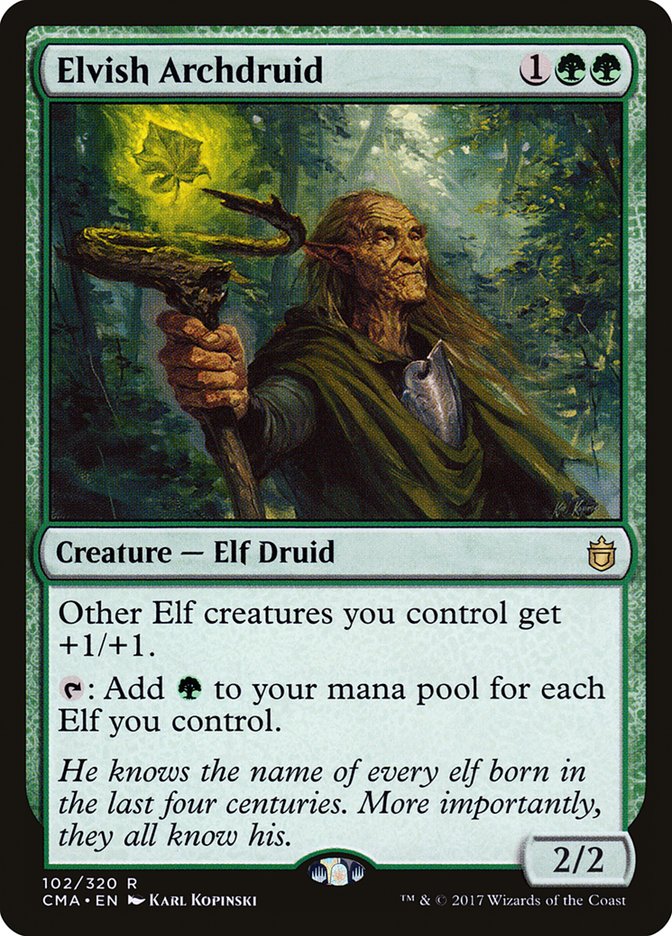 Elvish Archdruid [Commander Anthology] | Clutch Gaming