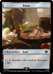 Orc Army (0019) // Food (0023) Double-Sided Token (Surge Foil) [The Lord of the Rings: Tales of Middle-Earth Tokens] | Clutch Gaming