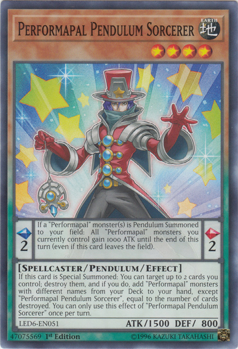 Performapal Pendulum Sorcerer [LED6-EN051] Common | Clutch Gaming