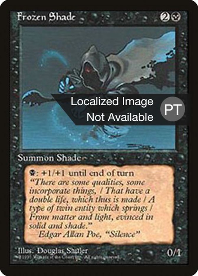 Frozen Shade [Fourth Edition (Foreign Black Border)] | Clutch Gaming