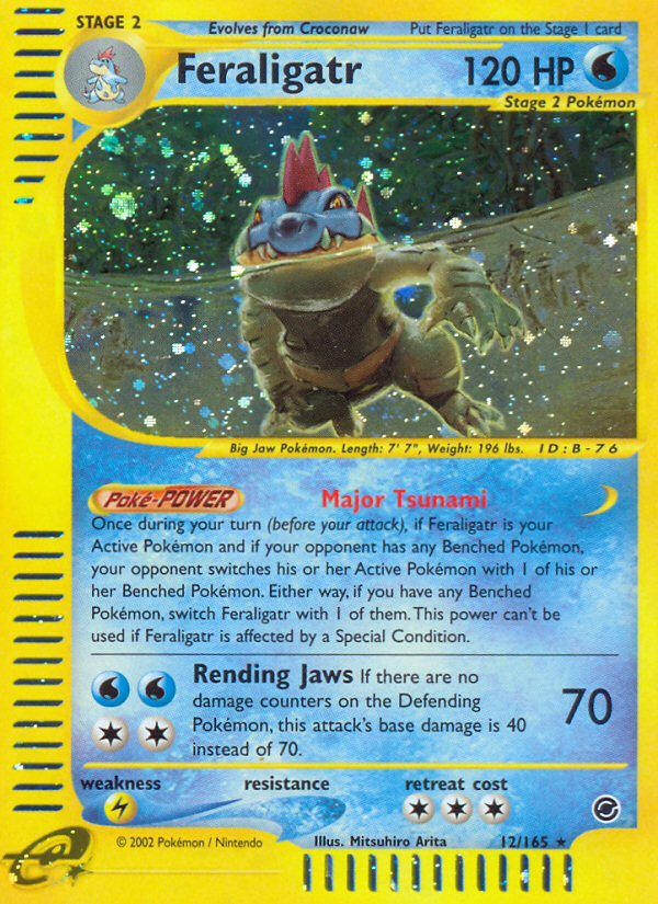 Feraligatr (12/165) [Expedition: Base Set] | Clutch Gaming