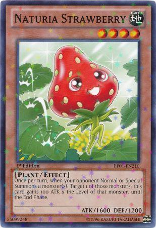 Naturia Strawberry [BP01-EN210] Starfoil Rare | Clutch Gaming