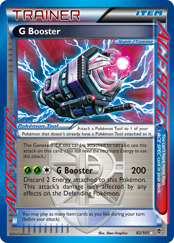 G Booster (92/101) [Black & White: Plasma Blast] | Clutch Gaming