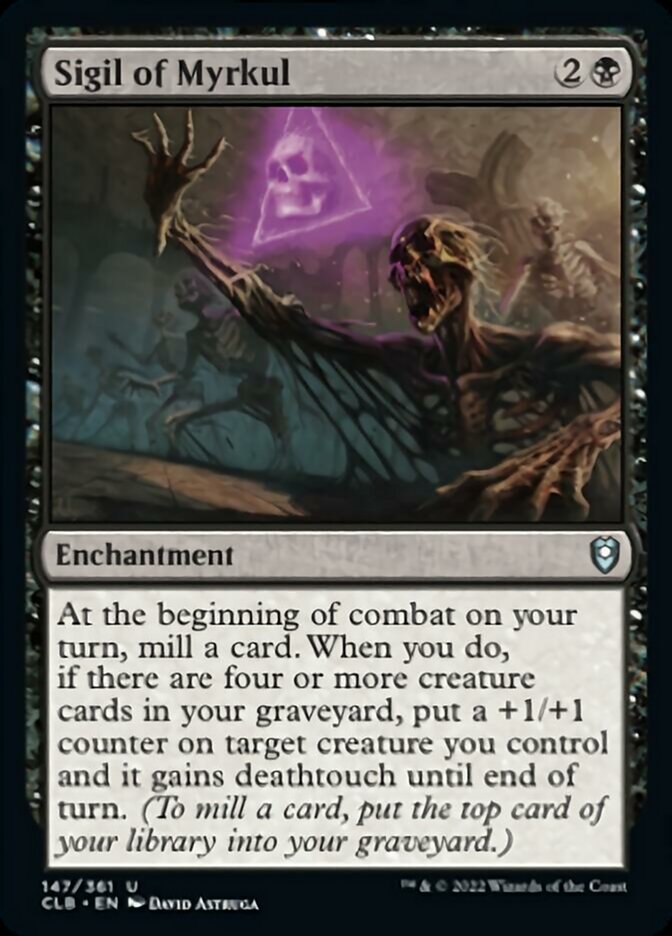 Sigil of Myrkul [Commander Legends: Battle for Baldur's Gate] | Clutch Gaming