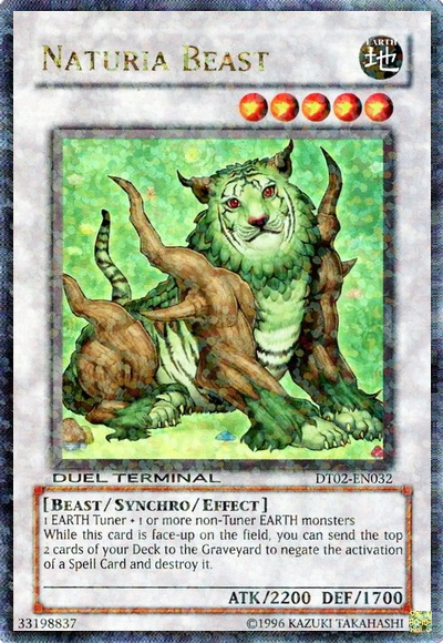 Naturia Beast [DT02-EN032] Ultra Rare | Clutch Gaming