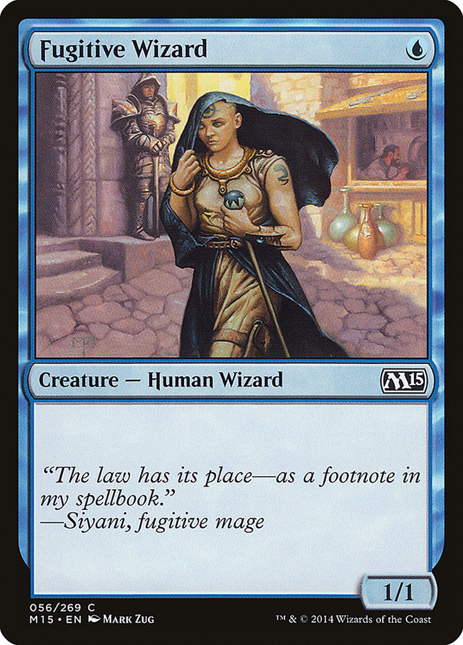 Fugitive Wizard [Magic 2015] | Clutch Gaming