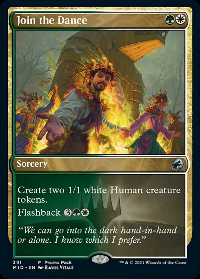 Join the Dance (Promo Pack) [Innistrad: Midnight Hunt Promos] | Clutch Gaming