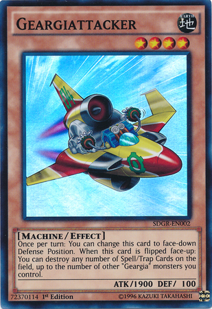 Geargiattacker [SDGR-EN002] Super Rare | Clutch Gaming