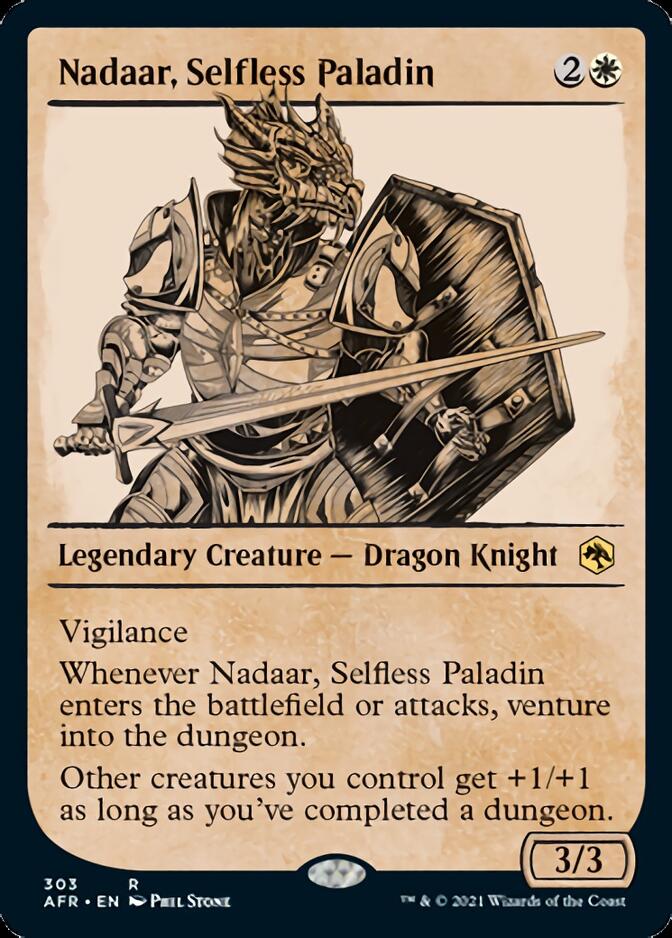 Nadaar, Selfless Paladin (Showcase) [Dungeons & Dragons: Adventures in the Forgotten Realms] | Clutch Gaming