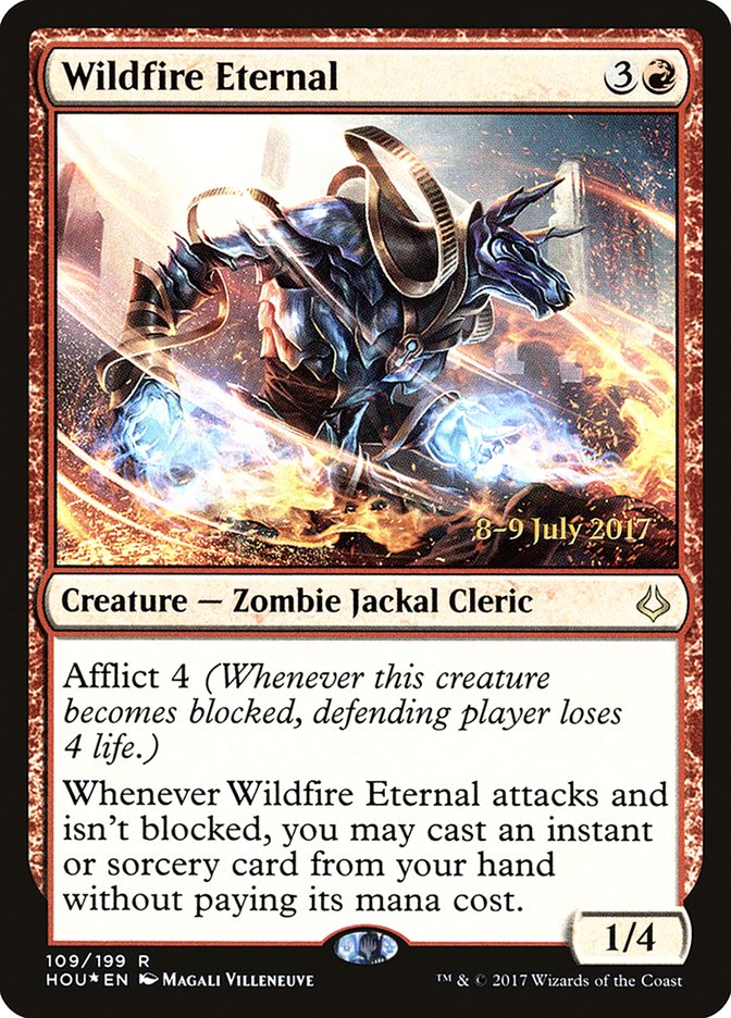 Wildfire Eternal [Hour of Devastation Prerelease Promos] | Clutch Gaming