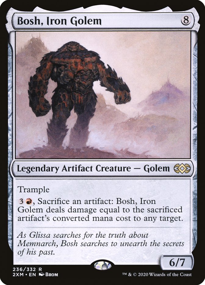 Bosh, Iron Golem [Double Masters] | Clutch Gaming