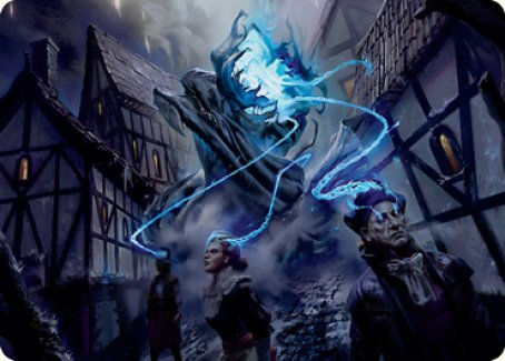 Dreamshackle Geist Art Card [Innistrad: Crimson Vow Art Series] | Clutch Gaming