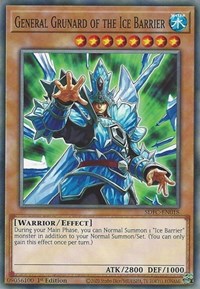 General Grunard of the Ice Barrier [SDFC-EN018] Common | Clutch Gaming