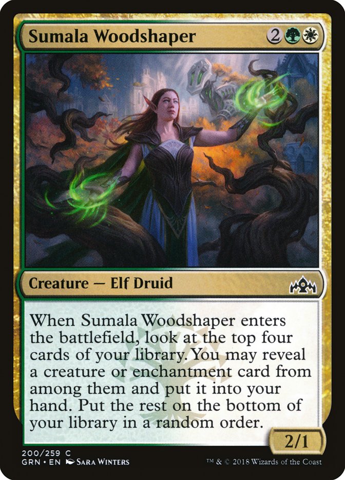 Sumala Woodshaper [Guilds of Ravnica] | Clutch Gaming