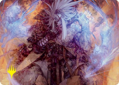 Satoru Umezawa 2 Art Card (Gold-Stamped Signature) [Kamigawa: Neon Dynasty Art Series] | Clutch Gaming