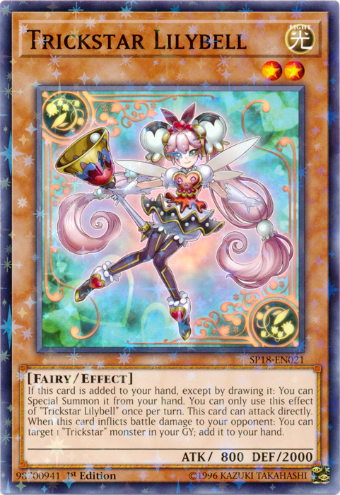 Trickstar Lilybell [SP18-EN021] Starfoil Rare | Clutch Gaming