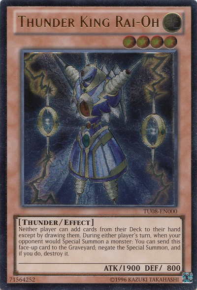 Thunder King Rai-Oh [TU08-EN000] Ultimate Rare | Clutch Gaming