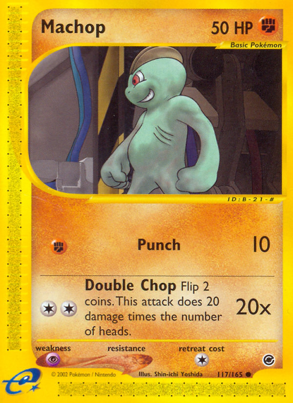 Machop (117/165) [Expedition: Base Set] | Clutch Gaming