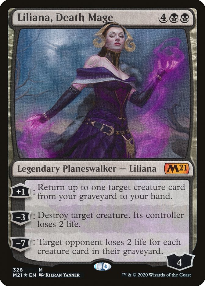 Liliana, Death Mage [Core Set 2021] | Clutch Gaming