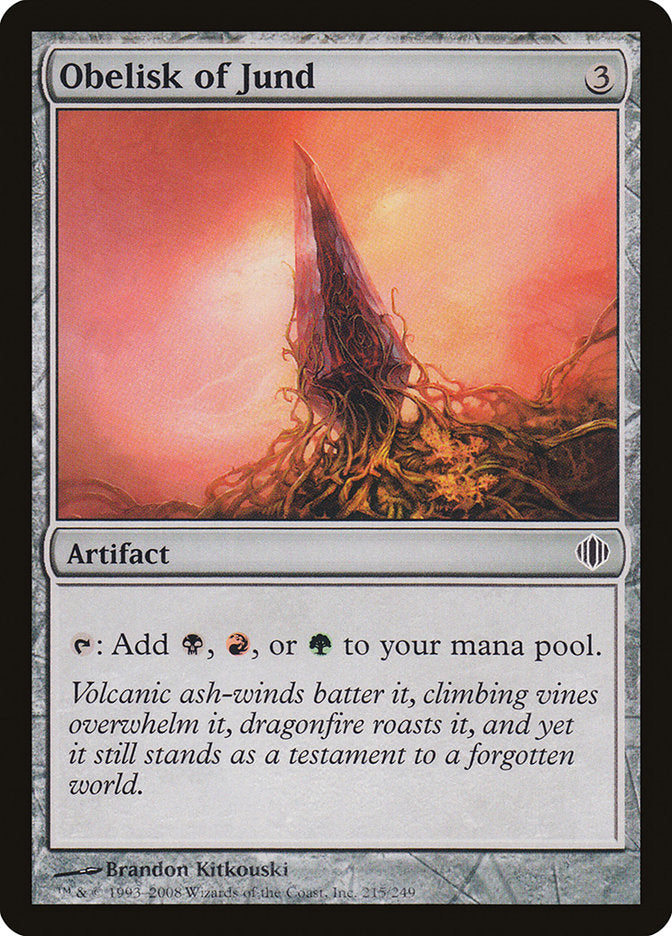 Obelisk of Jund [Shards of Alara] | Clutch Gaming