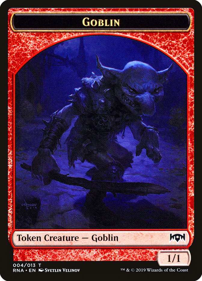 Goblin Token [Ravnica Allegiance Tokens] | Clutch Gaming