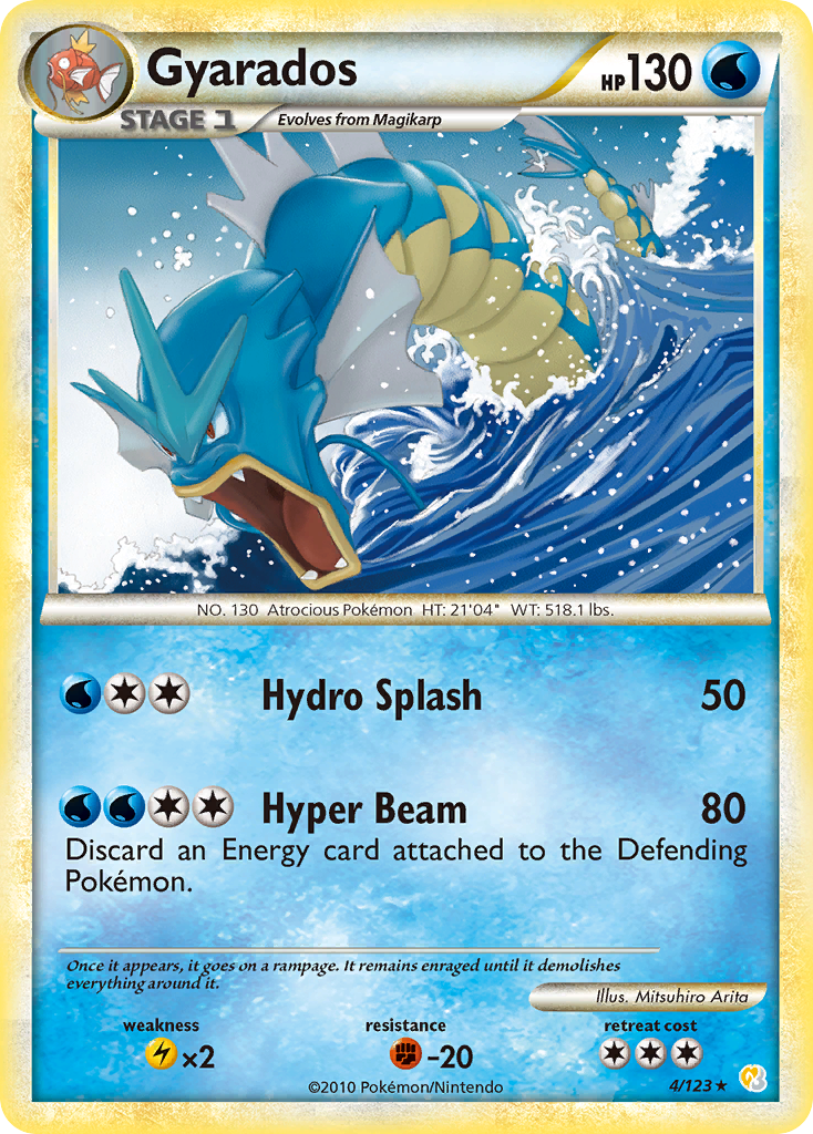 Gyarados (4/123) [HeartGold & SoulSilver: Base Set] | Clutch Gaming