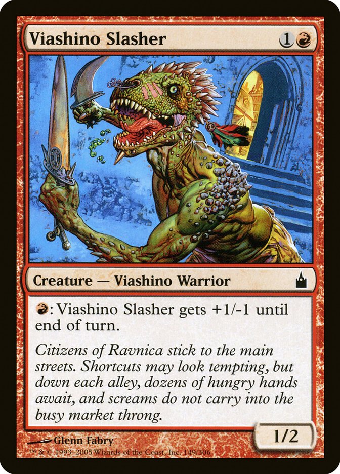 Viashino Slasher [Ravnica: City of Guilds] | Clutch Gaming