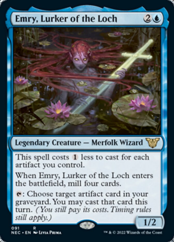 Emry, Lurker of the Loch [Kamigawa: Neon Dynasty Commander] | Clutch Gaming