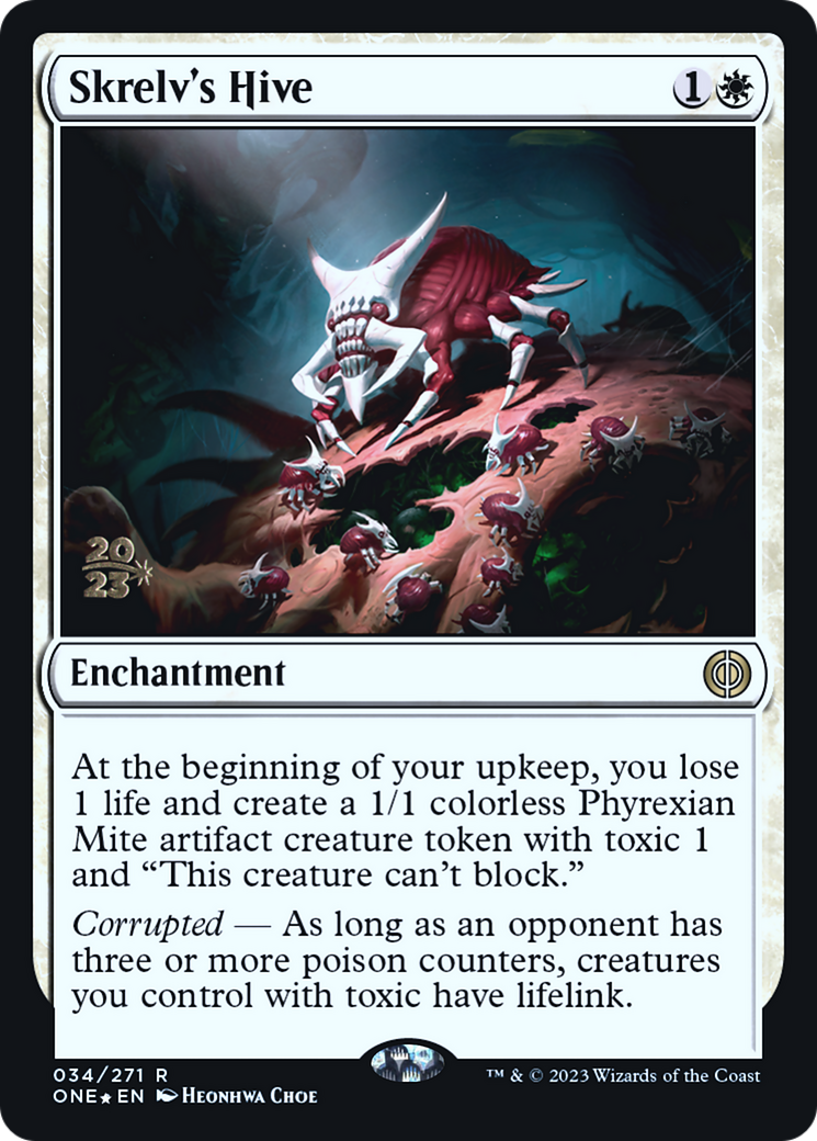 Skrelv's Hive [Phyrexia: All Will Be One Prerelease Promos] | Clutch Gaming