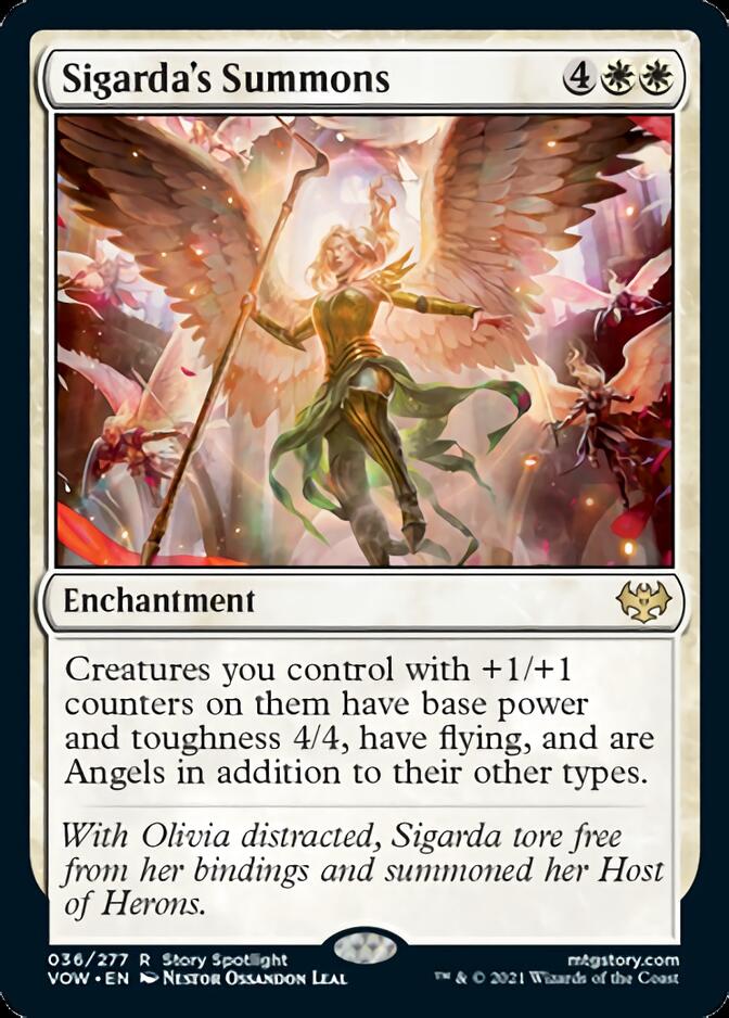 Sigarda's Summons [Innistrad: Crimson Vow] | Clutch Gaming